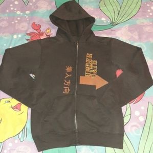 2002 Underoath Zip Up Hoodie Vintage Rock Band Hooded Sweatshirt Y2K